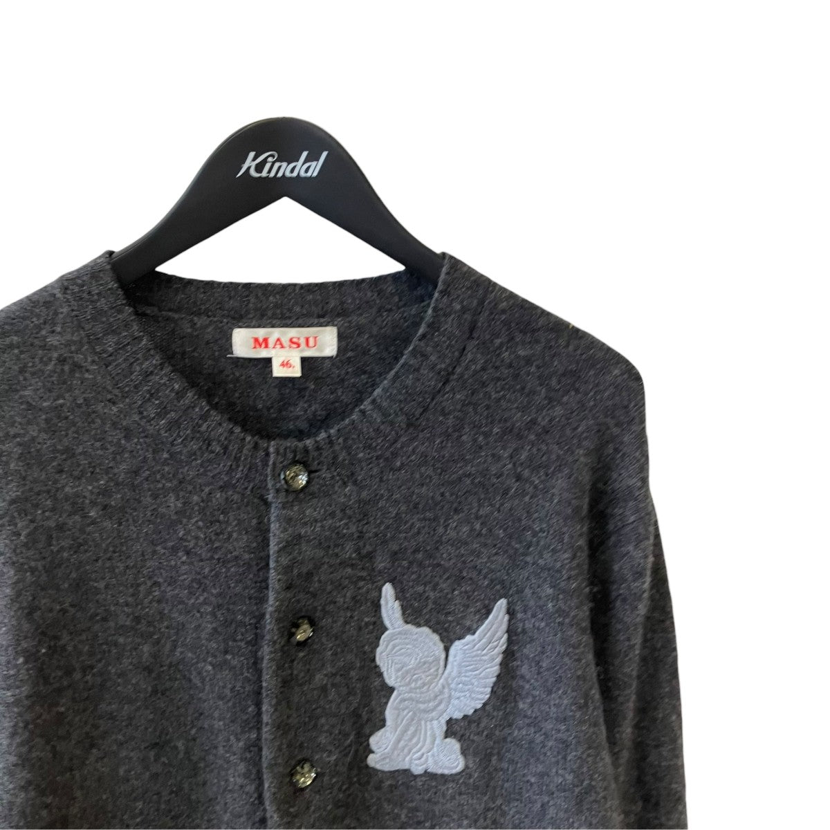ANGEL EMBROIDERED CARDIGANカーディガンMPFW-KN0124