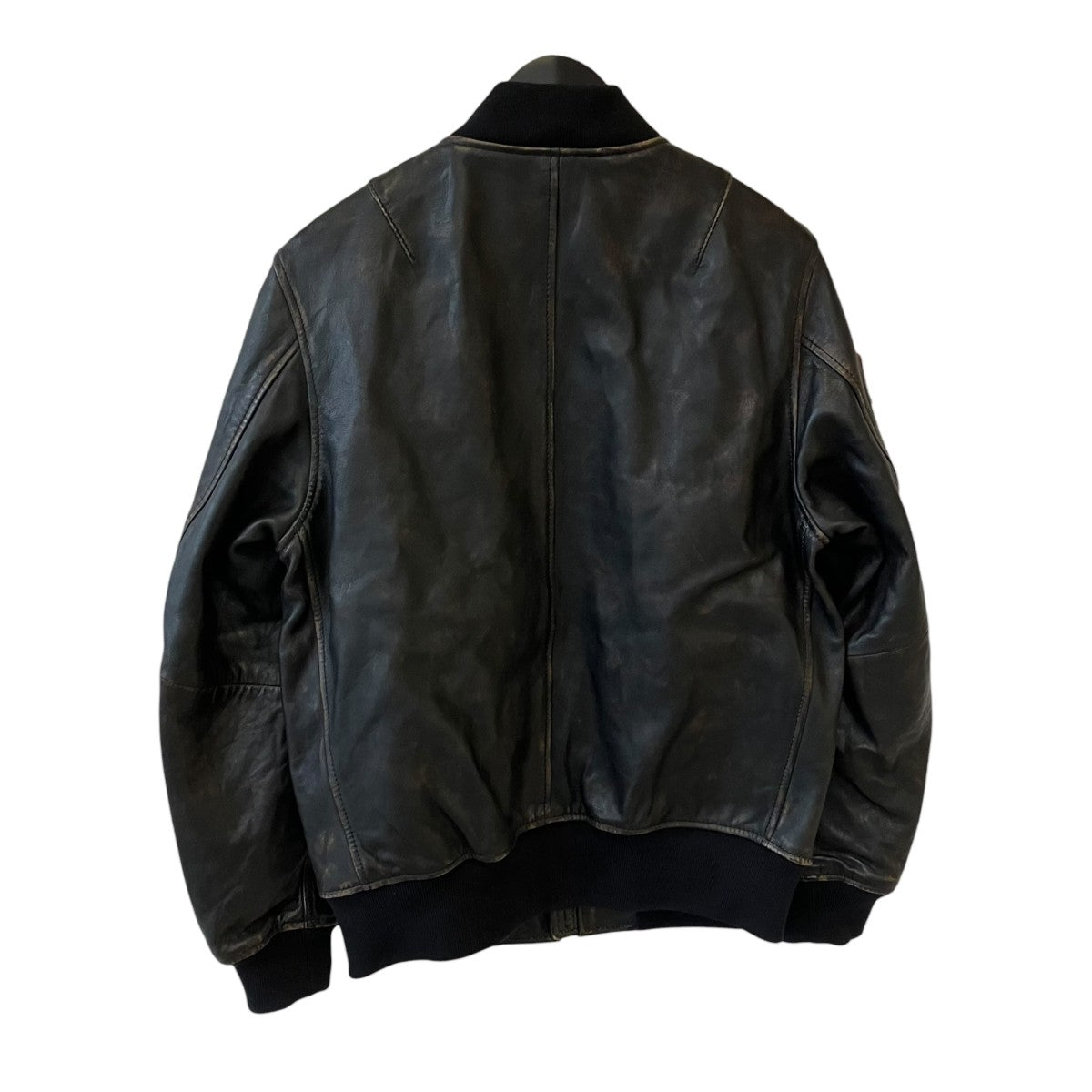 AGED LEATHER BLOUSONレザージャケット783-2250010
