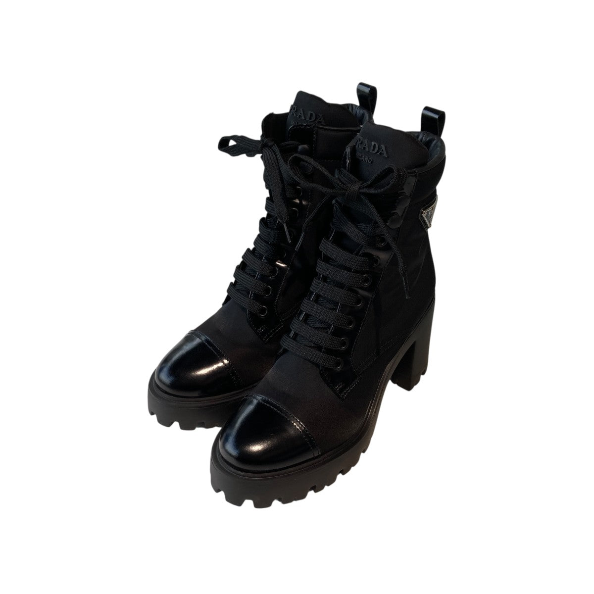 PRADA Re-Nylonブーツ1T239N 古着・中古-1枚目のアイテム画像