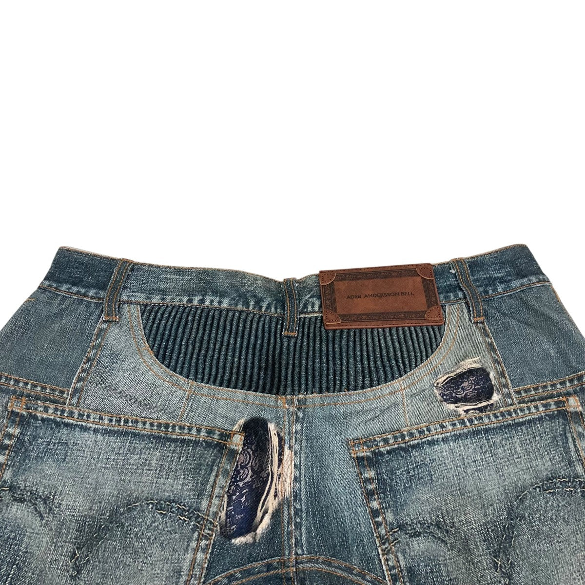 ANDERSSON BELL TROMPE-L’OEIL GRAPHICデニムパンツ 古着・中古-4枚目のアイテム画像