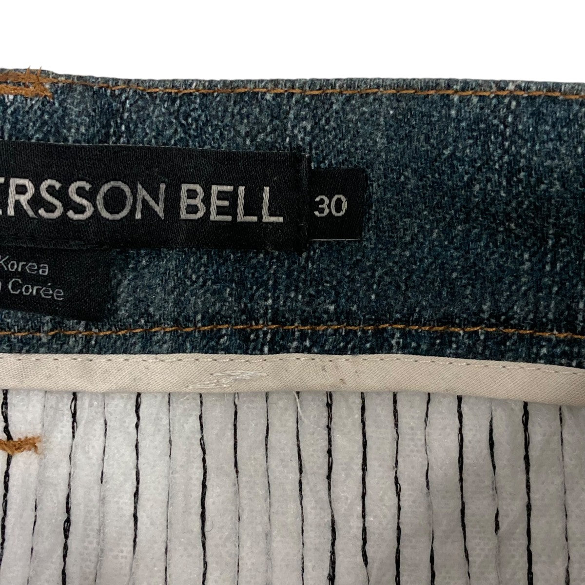 ANDERSSON BELL TROMPE-L’OEIL GRAPHICデニムパンツ 古着・中古-6枚目のアイテム画像