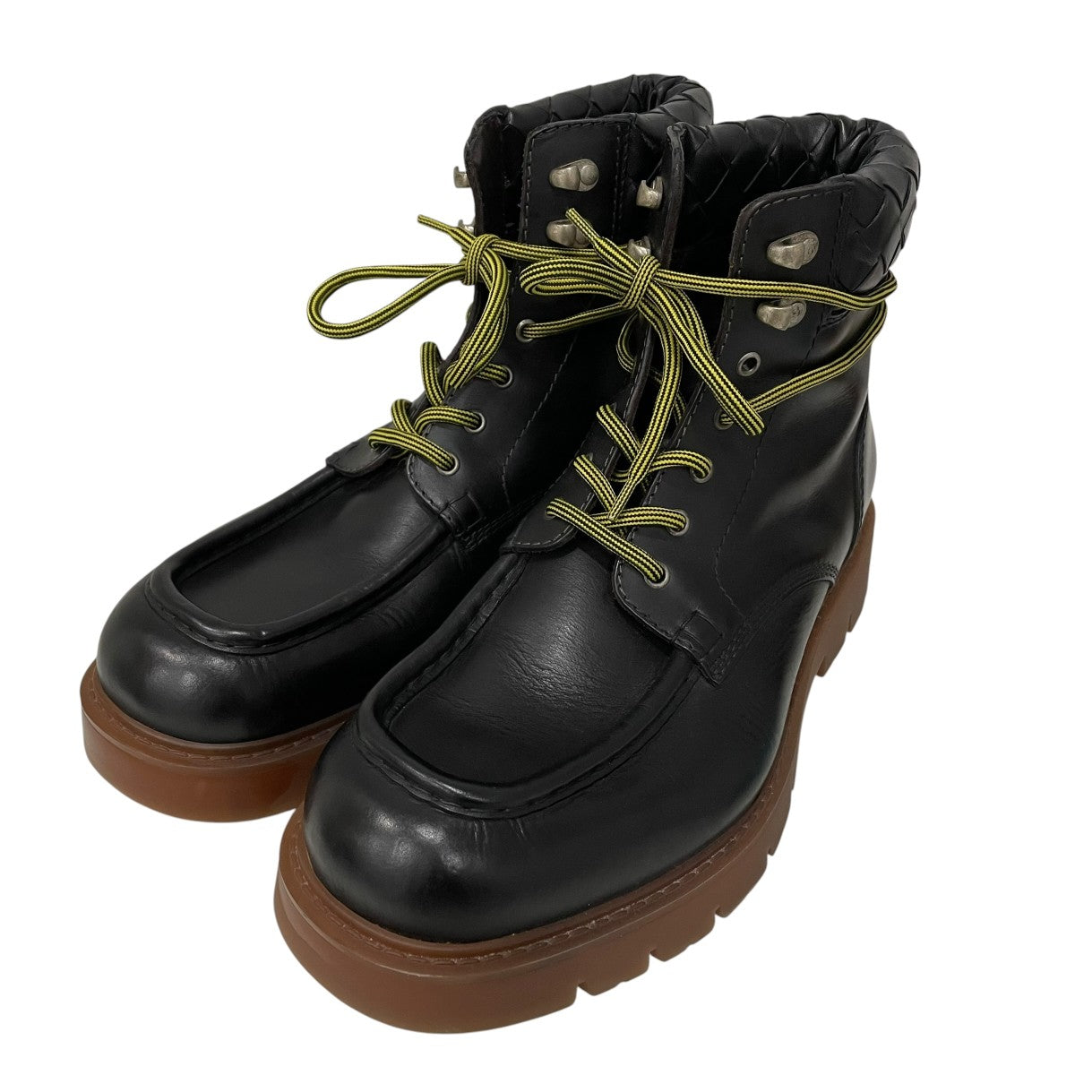 HADDOCK LEATHER LACE UP編み上げブーツ