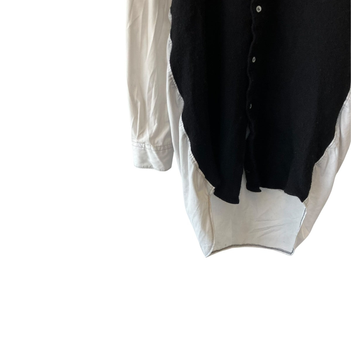 Knit Layered Long ShirtシャツPJ-B016