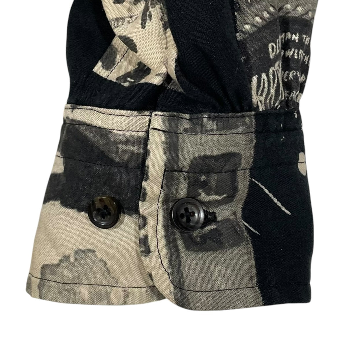 Porter Classic オープンカラーシャツ ALOHA LONG SHIRT TIMES SQUARE アロハ ロングシャツ タイムズスクエア 古着・中古-4枚目のアイテム画像