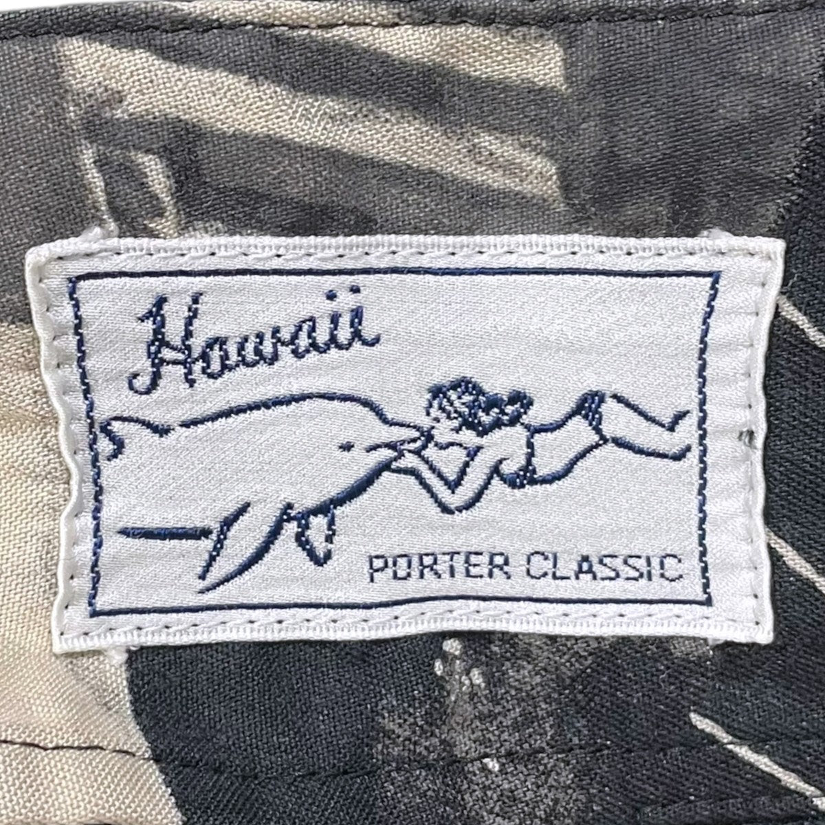 Porter Classic オープンカラーシャツ ALOHA LONG SHIRT TIMES SQUARE アロハ ロングシャツ タイムズスクエア 古着・中古-9枚目のアイテム画像