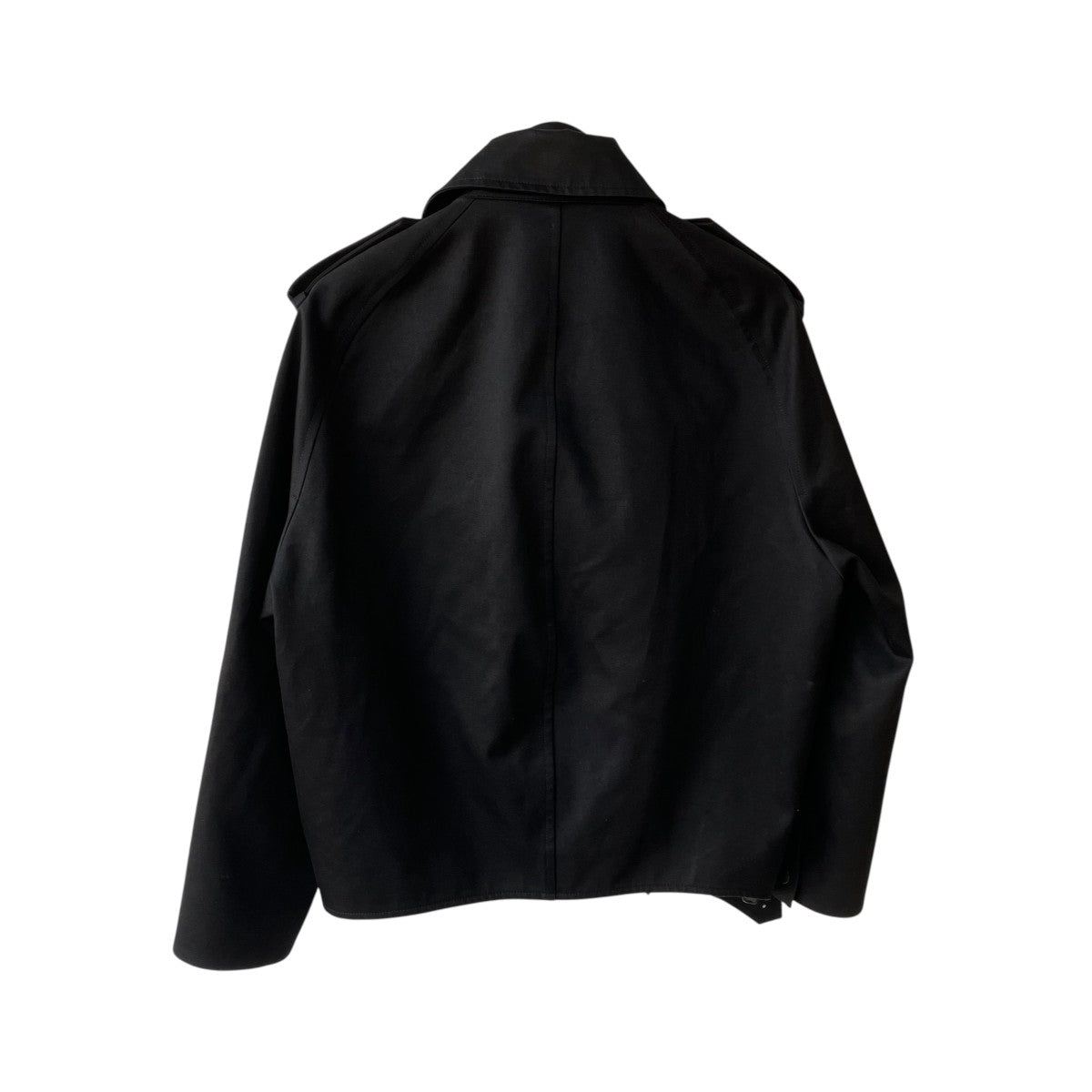 courreges TWILL STRAP CROP JACKETショートジャケット123CBL073PL00079999 古着・中古-2枚目のアイテム画像