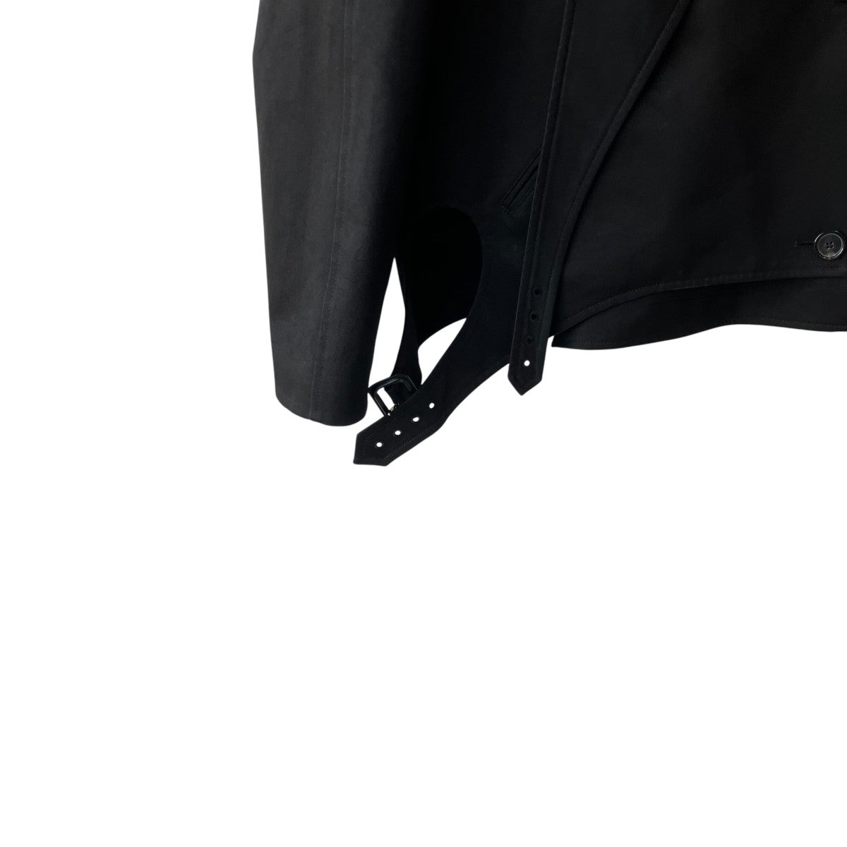 courreges TWILL STRAP CROP JACKETショートジャケット123CBL073PL00079999 古着・中古-4枚目のアイテム画像
