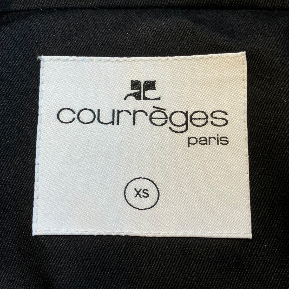courreges TWILL STRAP CROP JACKETショートジャケット123CBL073PL00079999 古着・中古-5枚目のアイテム画像