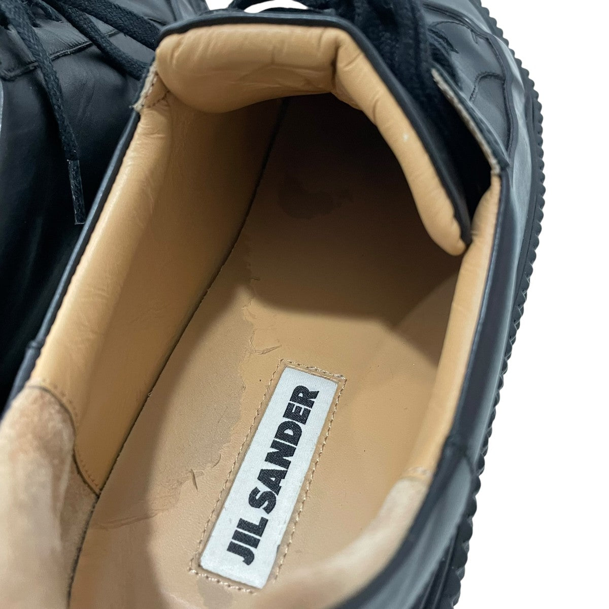 JIL SANDER VULCANIZEDローカットスニーカー 古着・中古-9枚目のアイテム画像