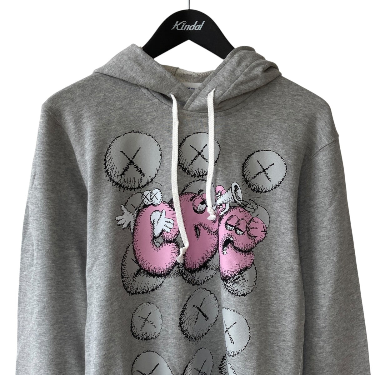 COMME des GARCONS SHIRT×KAWS PRINTED HOODIEプルオーバーパーカーFH-T001 古着・中古-2枚目のアイテム画像
