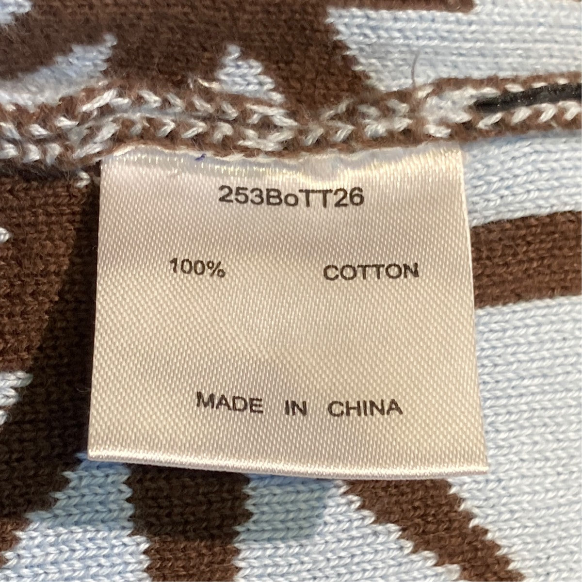 BoTT Spakle Jacquard Knitニット253BoTT26 古着・中古-6枚目のアイテム画像