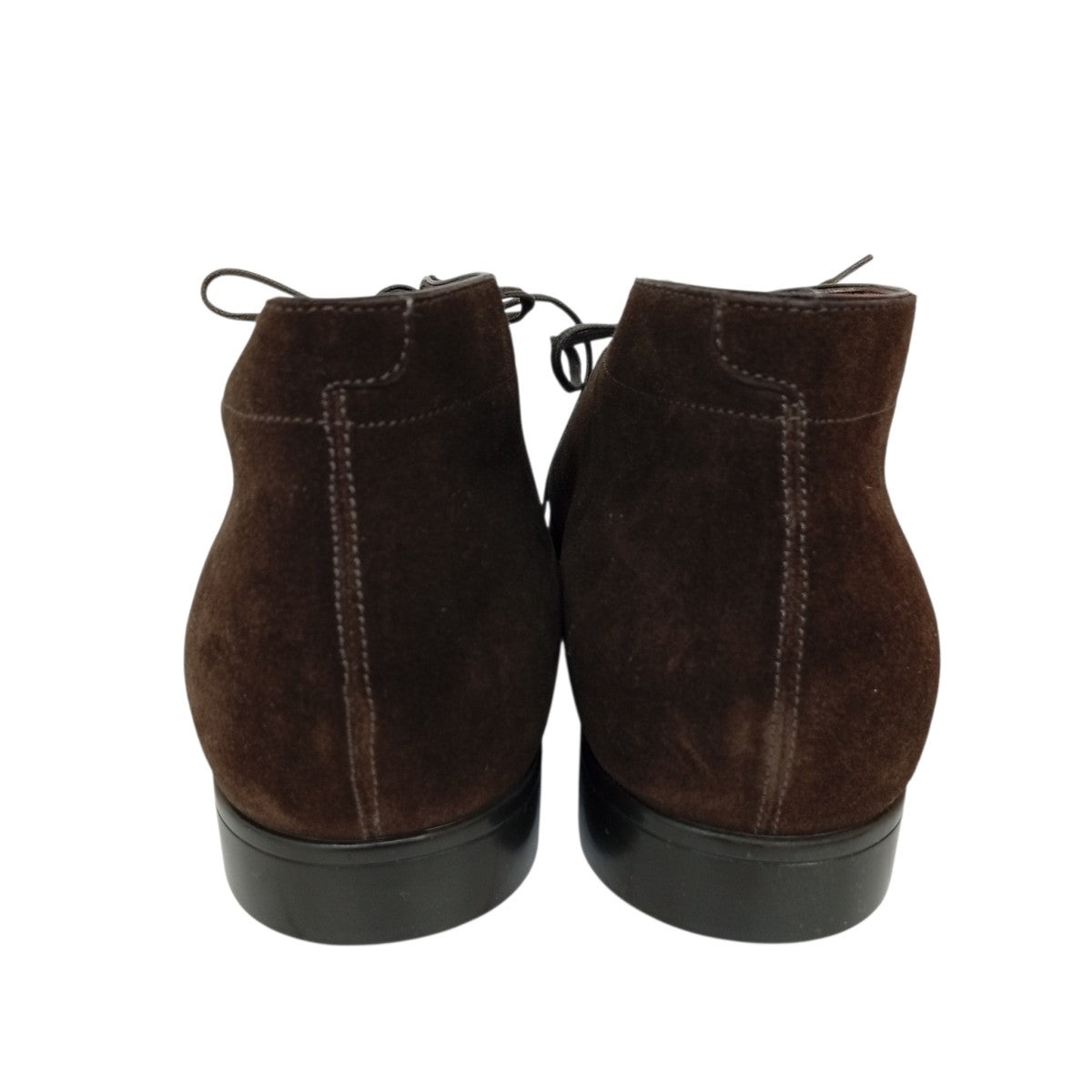 Santoni スウェードチャッカーブーツB57D 古着・中古-4枚目のアイテム画像