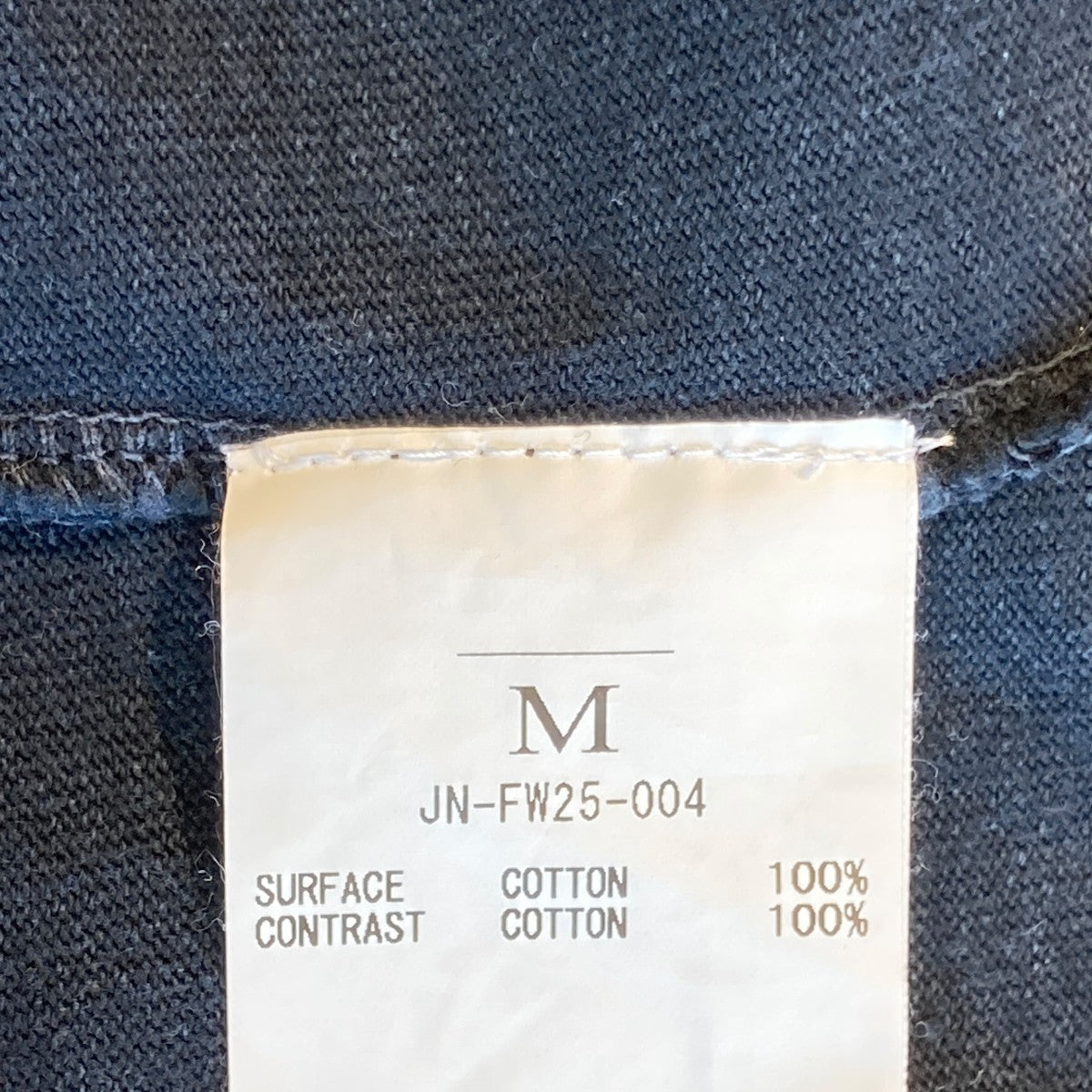 JUN NAKAYAMA V T-SHIRTSTシャツJN-FW25-004 古着・中古-5枚目のアイテム画像