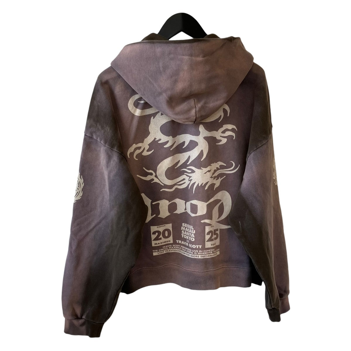 TRAVIS SCOTT Maximus Dragon Zip Hoodieジップパーカー 古着・中古-2枚目のアイテム画像
