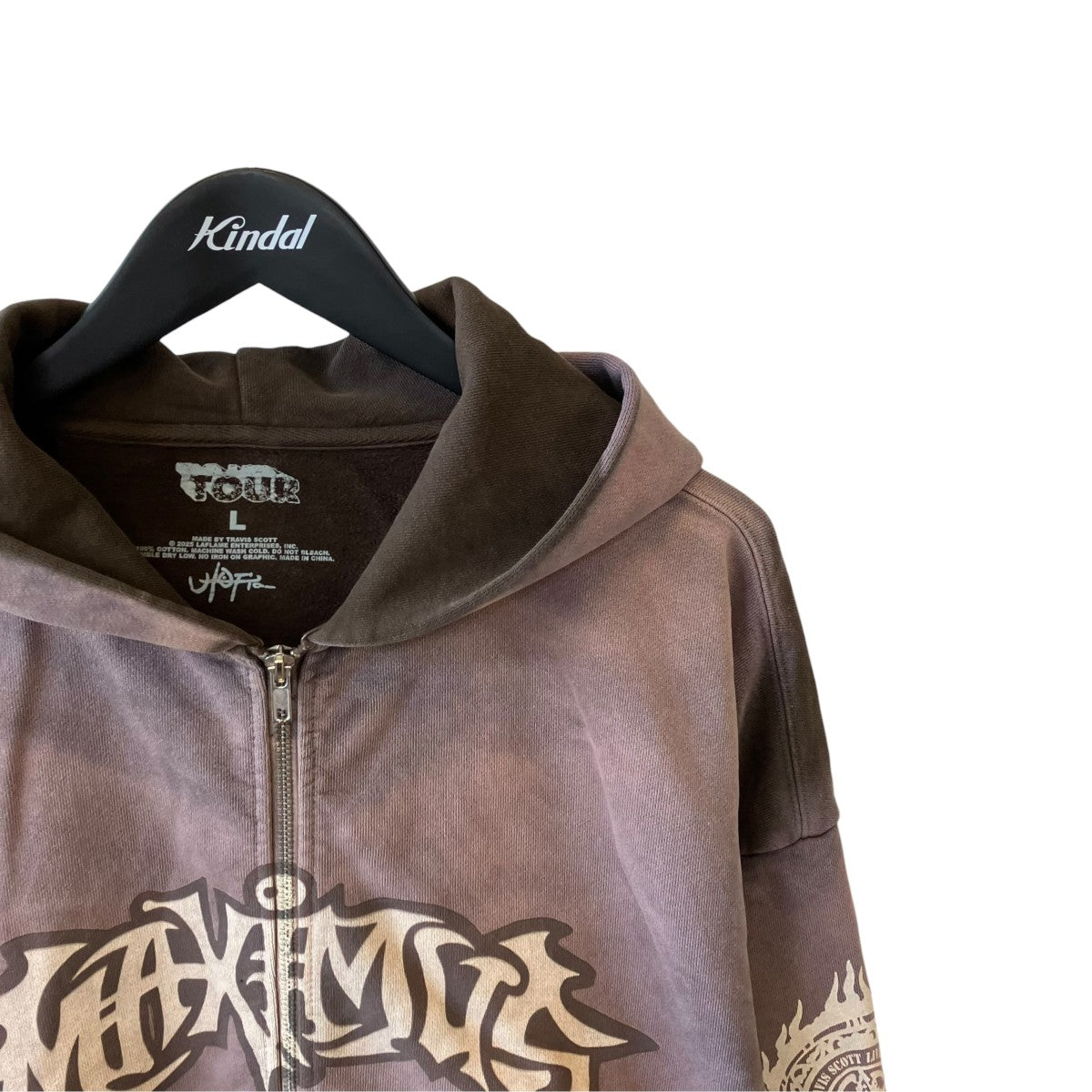 TRAVIS SCOTT Maximus Dragon Zip Hoodieジップパーカー 古着・中古-3枚目のアイテム画像