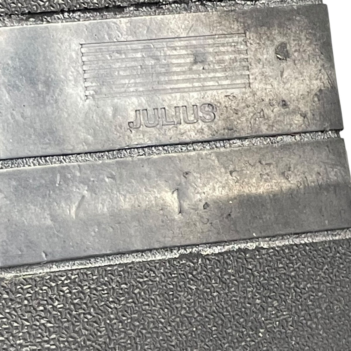 JULIUS 06AWVELCRO SNEAKERSレザーシューズ157AC34 古着・中古-6枚目のアイテム画像