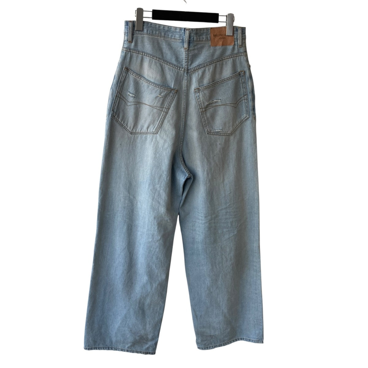BALENCIAGA Straight Pantsデニムパンツ849951 TTWA3 古着・中古-2枚目のアイテム画像