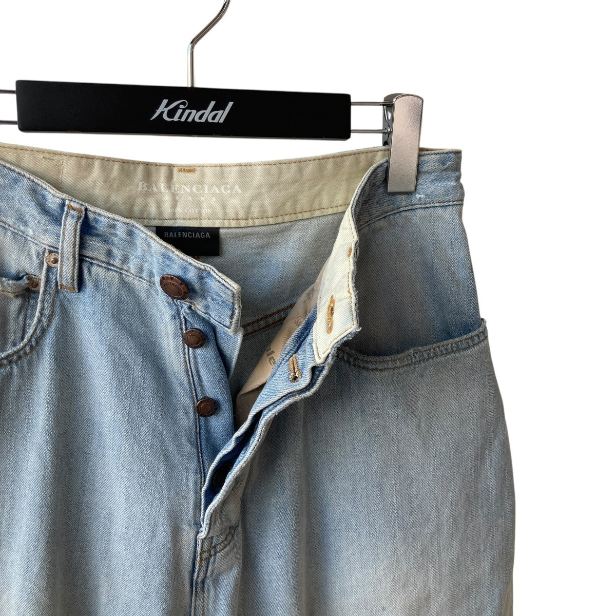 BALENCIAGA Straight Pantsデニムパンツ849951 TTWA3 古着・中古-3枚目のアイテム画像