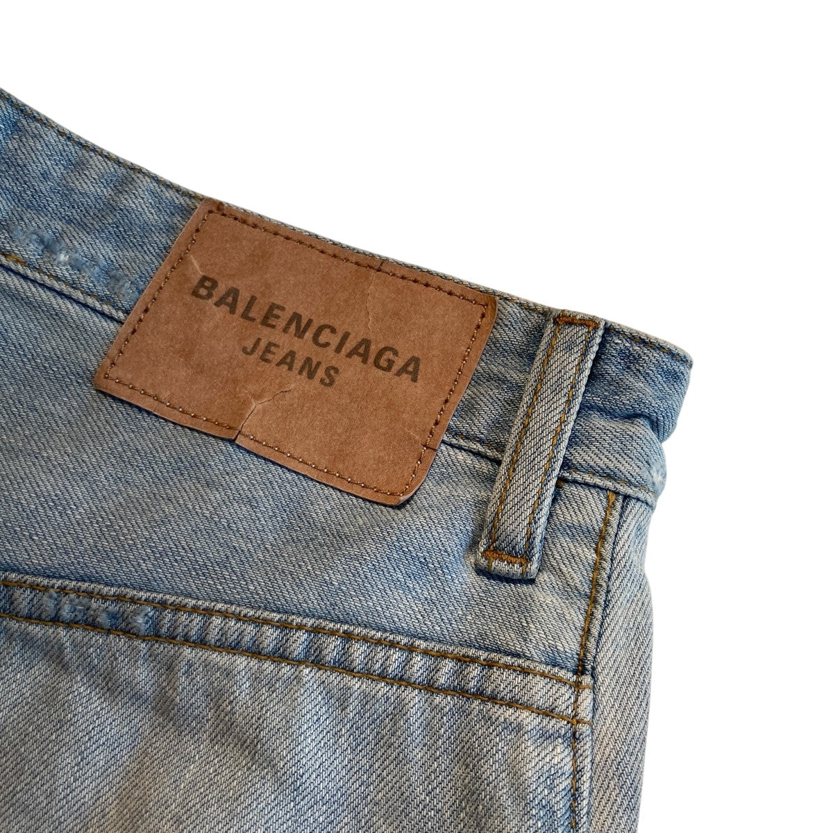 BALENCIAGA Straight Pantsデニムパンツ849951 TTWA3 古着・中古-9枚目のアイテム画像