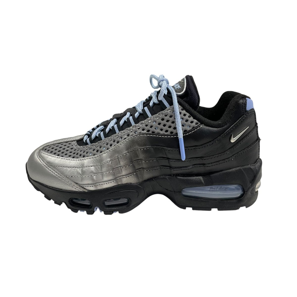 NIKE×PALACE Air Max 95 Big Bubble Metallic Silver Aluminumスニーカーiq7708-095 古着・中古-2枚目のアイテム画像