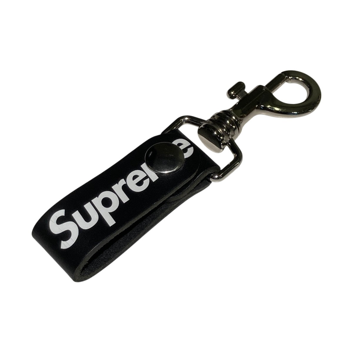 Supreme(シュプリーム) 21SSLEATHER KEY LOOPキーリング ブラック