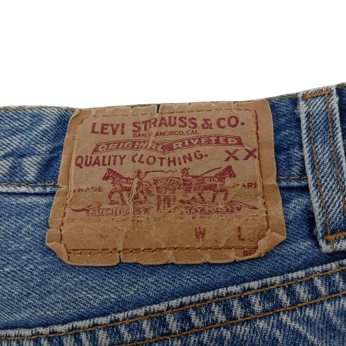 LEVI’S 501デニムパンツ 古着・中古-5枚目のアイテム画像