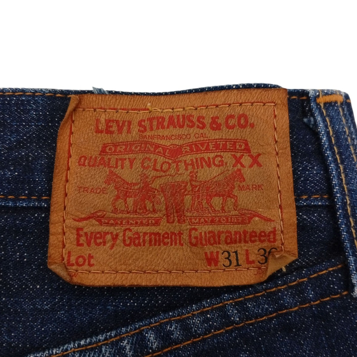 LEVI’S 日本製 復刻デニムパンツ50S-XX 古着・中古-6枚目のアイテム画像
