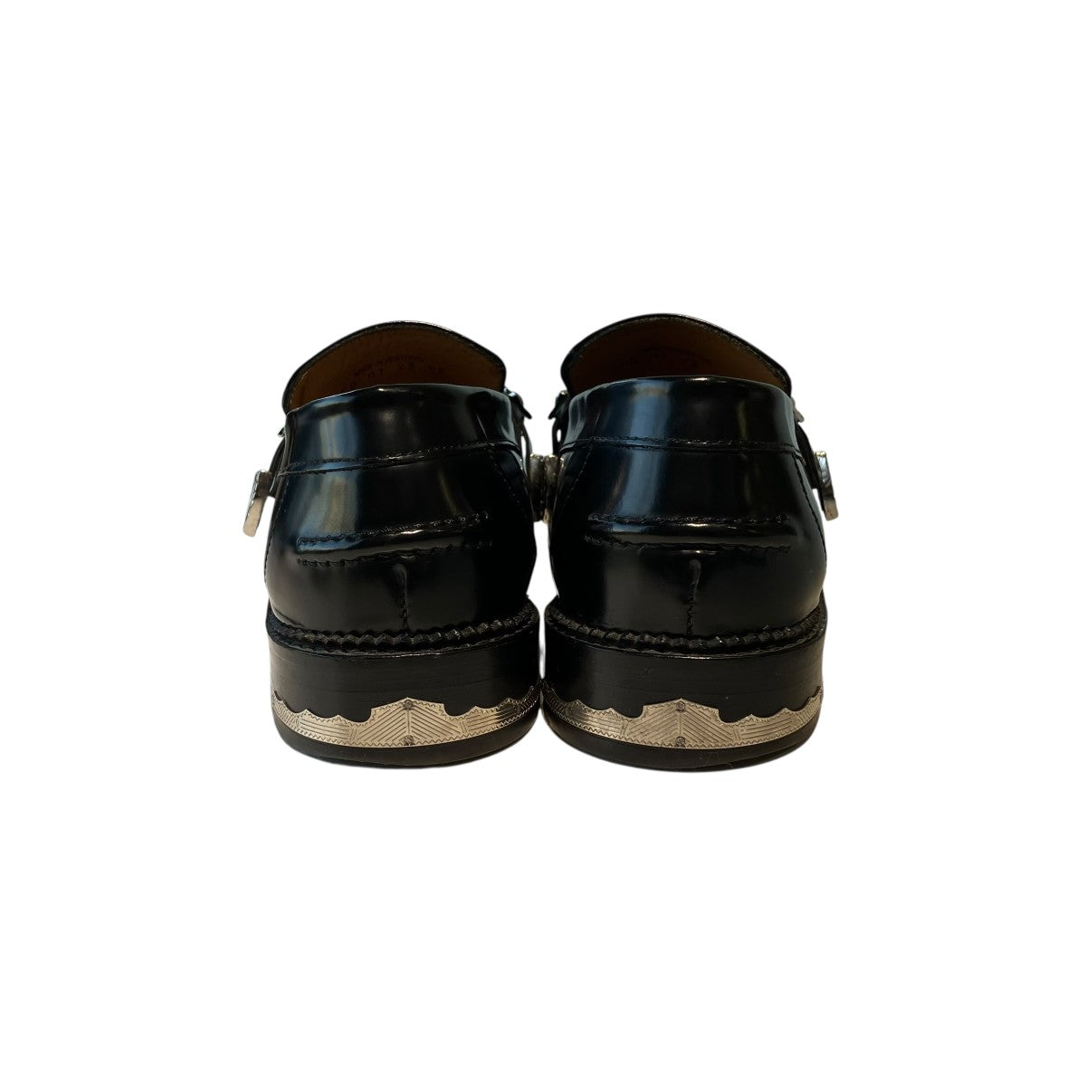 TOGA VIRILIS LOAFER BLACK POLIDOレザーシューズF0 07 23 古着・中古-4枚目のアイテム画像