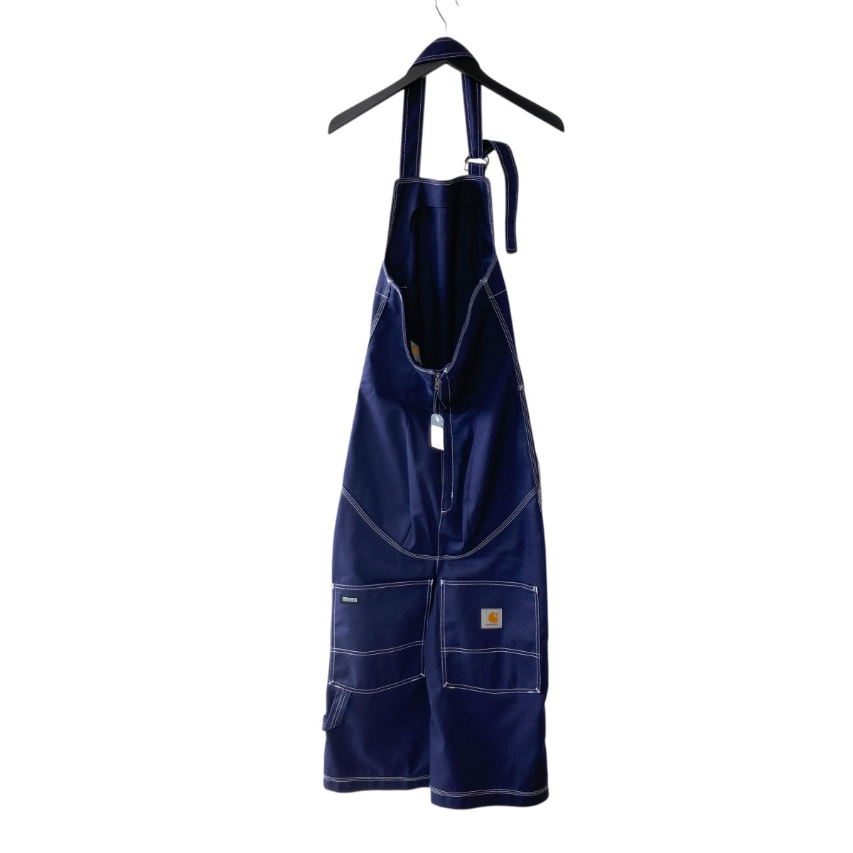 CarHartt×VETEMENTS ステッチデザインデニムオーバーオールWSS17CW3 古着・中古-2枚目のアイテム画像