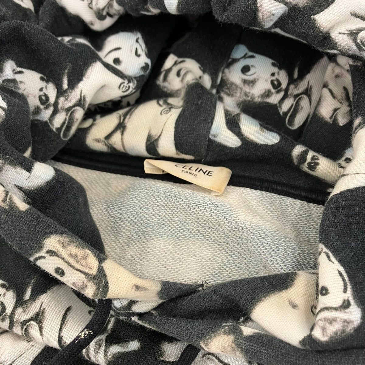 AMY DORIAN ARTIST PRINT LOOSE HOODIE長袖パーカー2Y641427Q