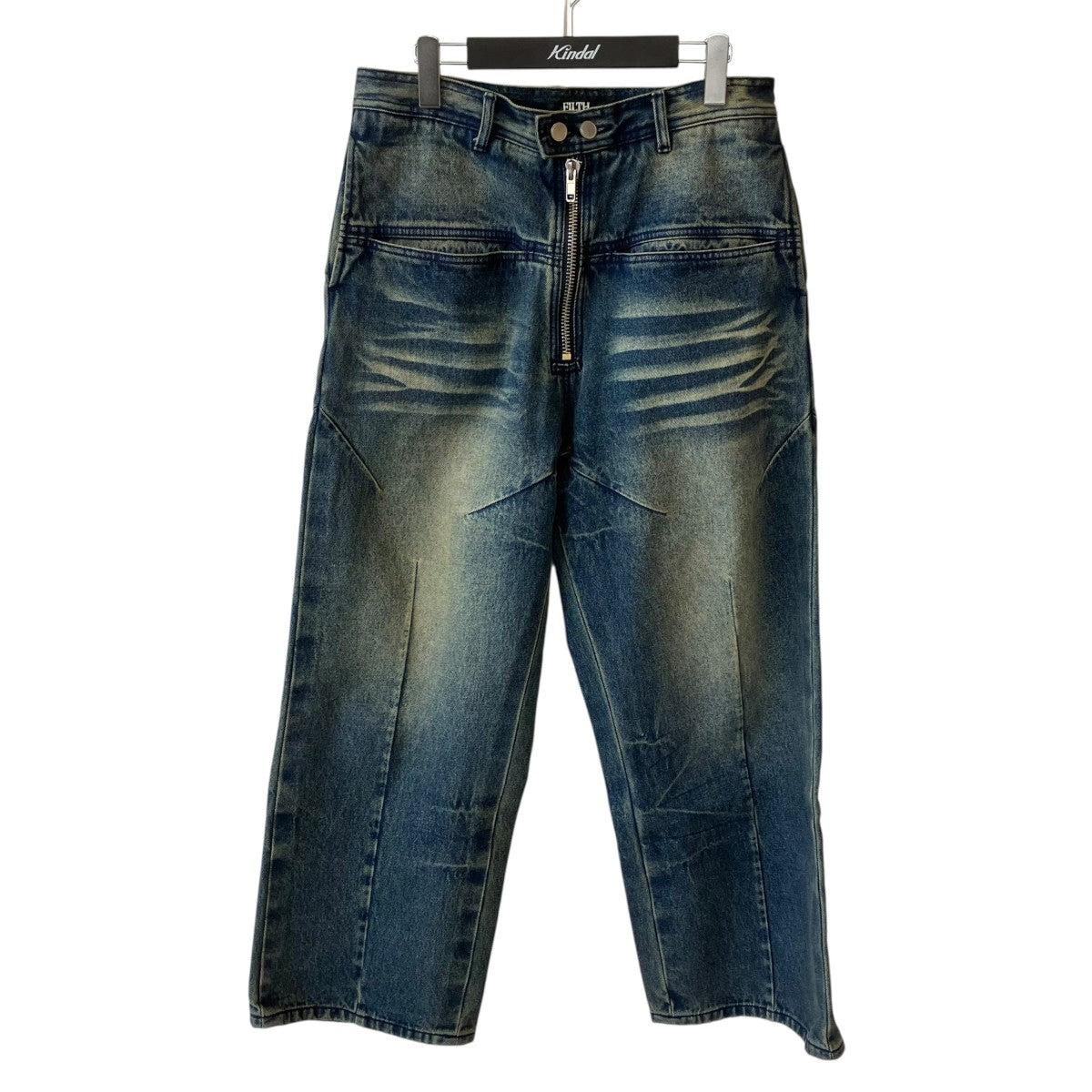 24AWFRONT ZIP BAGGY DENIMデニムパンツfl-fw24-pt02