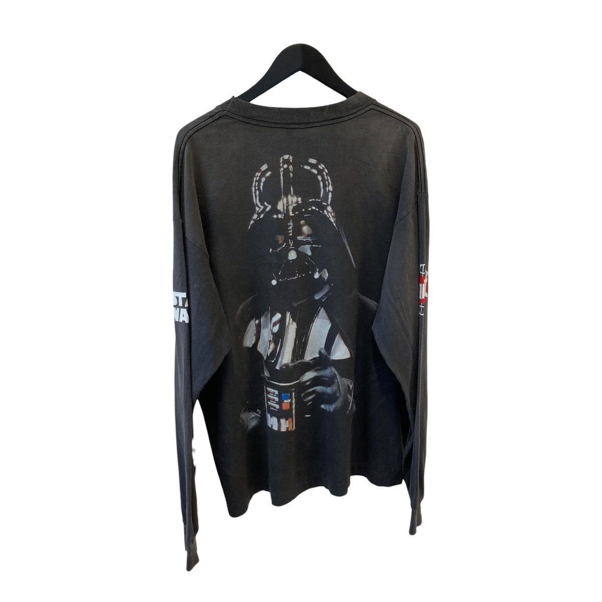 SAINT MICHAEL DARTHVADER SW_LS TEEロングスリーブカットソーSM-HJR8-0000-C64 古着・中古-2枚目のアイテム画像