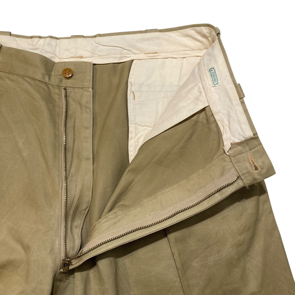 A．PRESSE Vintage US ARMY Chino Shortsハーフパンツ23SAP-04-23M 古着・中古-5枚目のアイテム画像