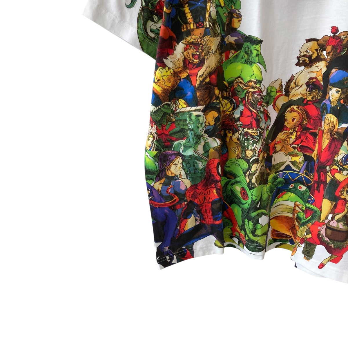 Kith Marvel Capcom HeroesTシャツKHM034296