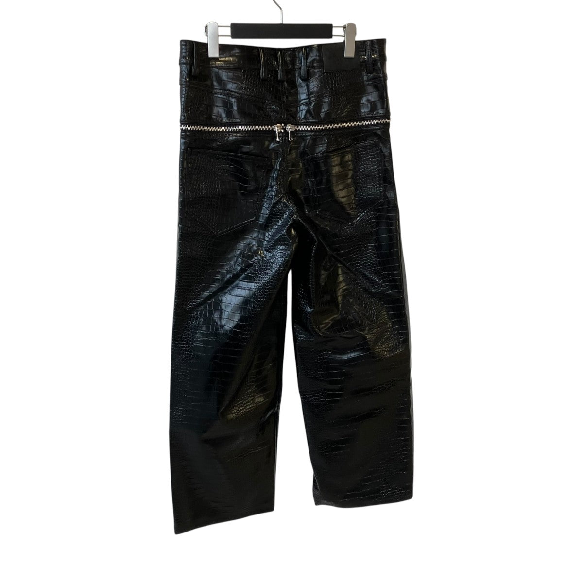 ZIPPER WAIST PANTS CROCパンツ