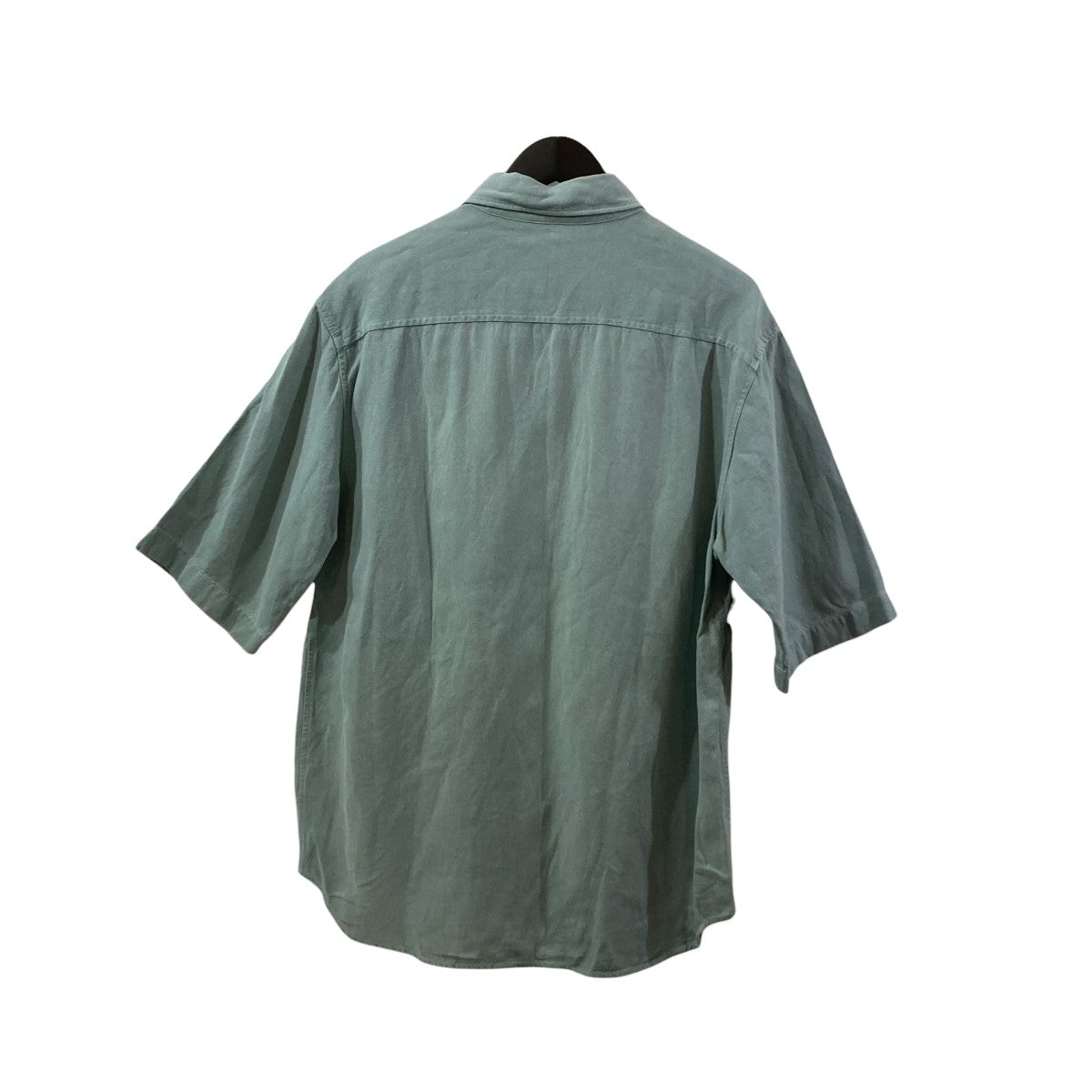 AURALEE WASHI DUCK CANVAS HALF SLEEVED SHIRTS半袖シャツA22SS02WD 古着・中古-2枚目のアイテム画像