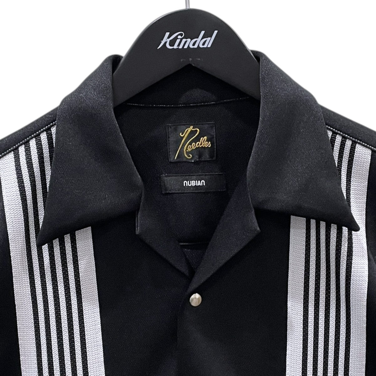 23SS オープンカラー半袖シャツ S／S Track Shirt - Poly Smooth ショートスリーブ トラックシャツ ポリスムース MR500