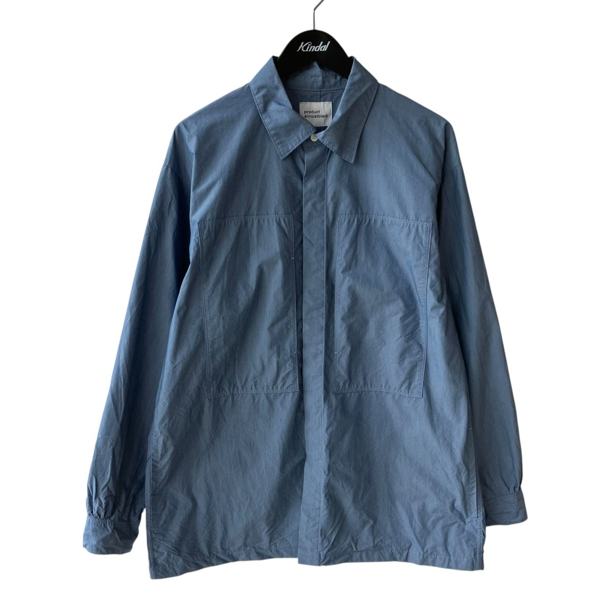 ALMOSTBLACK 21SS長袖シャツ21SS-PSH01 古着・中古-1枚目のアイテム画像