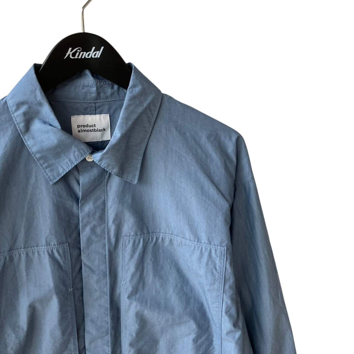 ALMOSTBLACK 21SS長袖シャツ21SS-PSH01 古着・中古-3枚目のアイテム画像