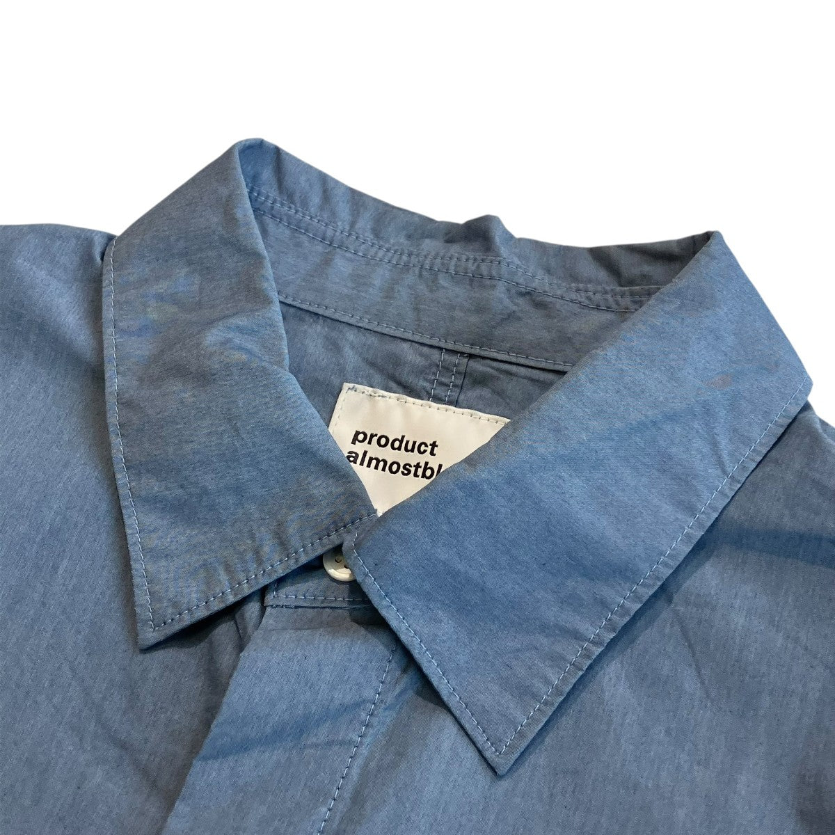 ALMOSTBLACK 21SS長袖シャツ21SS-PSH01 古着・中古-6枚目のアイテム画像