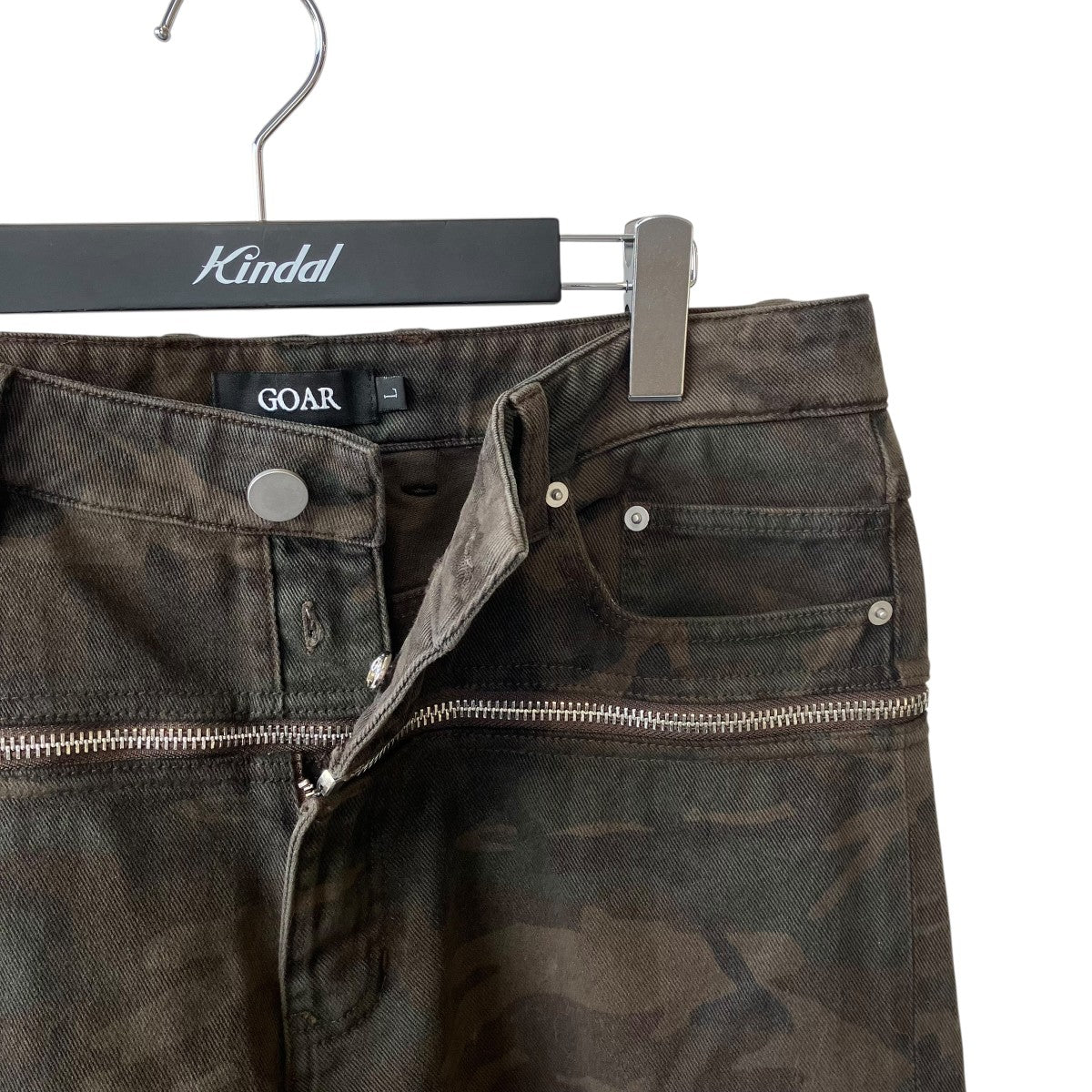 Camo zipper pantsカーゴパンツ