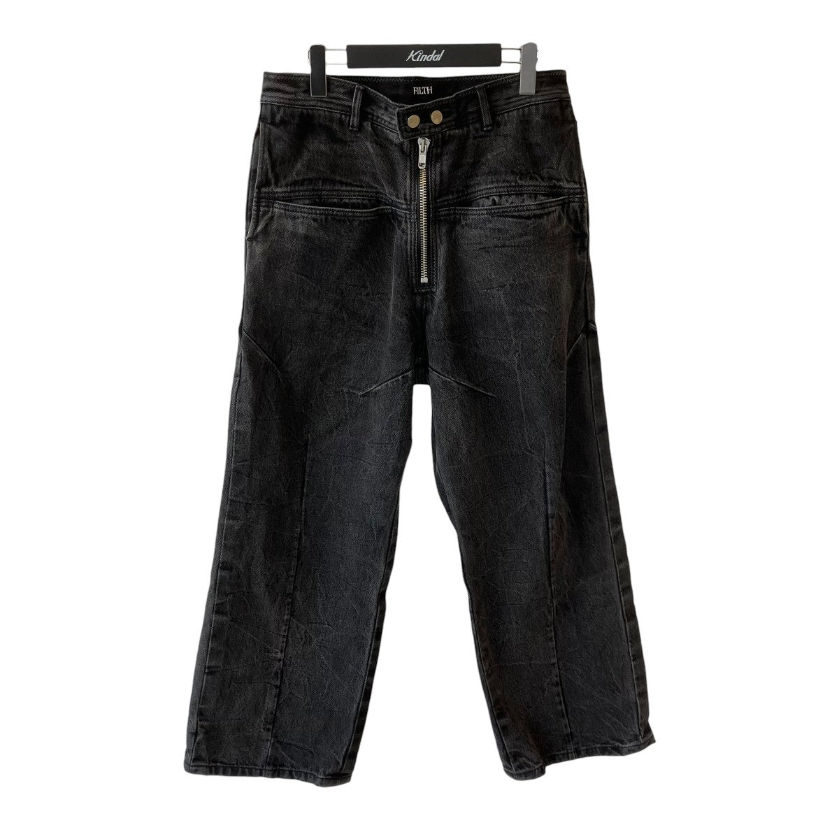 24AWFRONT ZIP BAGGY DENIMデニムパンツFL-FW24-PT02