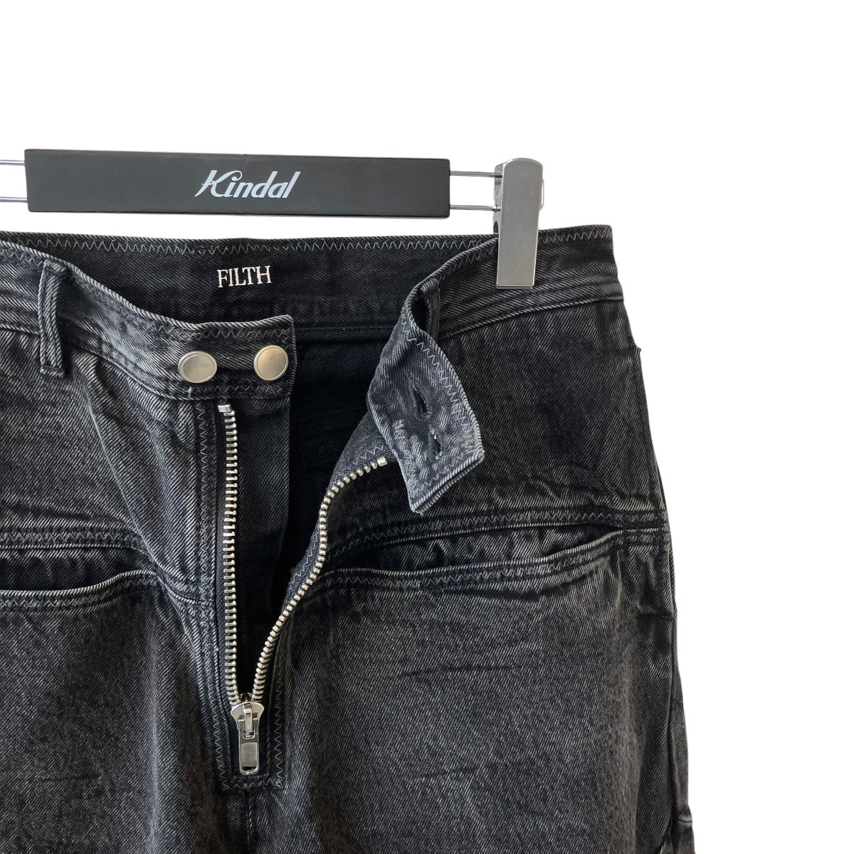 24AWFRONT ZIP BAGGY DENIMデニムパンツFL-FW24-PT02