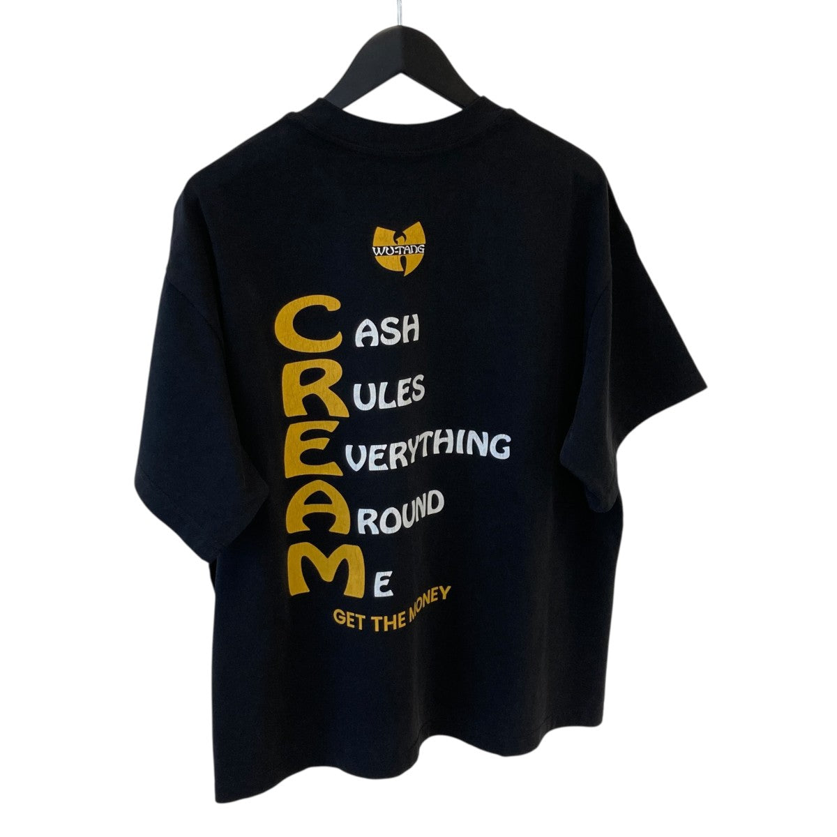 WU-TANG CLAN×NUBIAN WU-TANG CLAN CREAM S／S TEE半袖TシャツWU-TANG T01 古着・中古-2枚目のアイテム画像