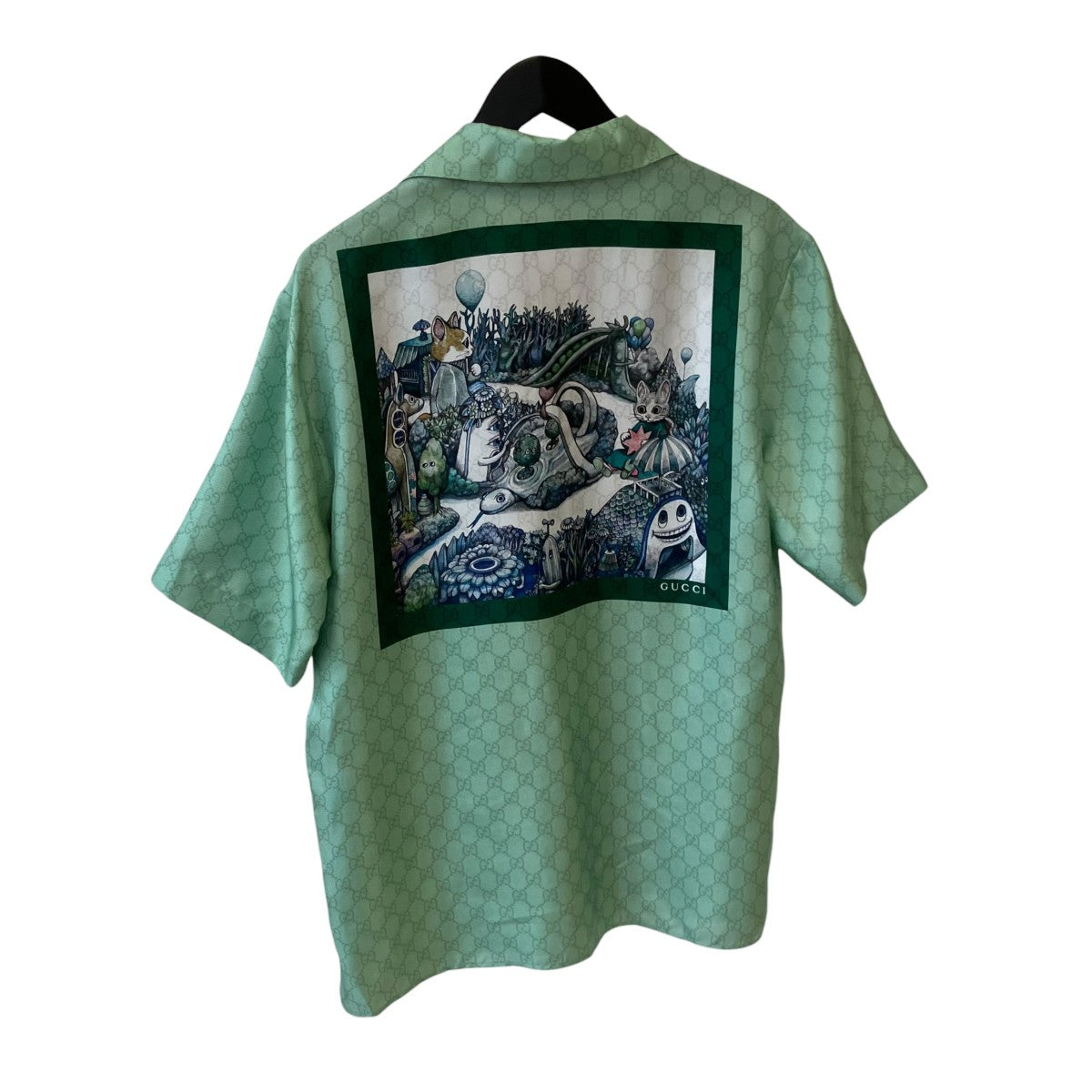 GUCCI ヒグチユウコオープンカラーシャツ864048 古着・中古-2枚目のアイテム画像