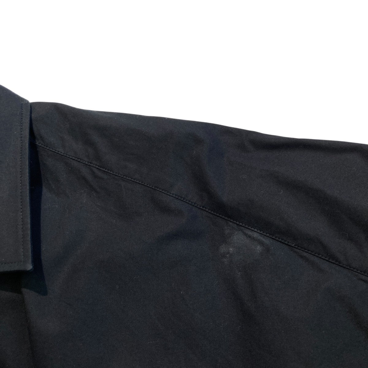BALENCIAGA ロゴ刺繍オーバーサイズシャツ758312 TNM75 古着・中古-10枚目のアイテム画像