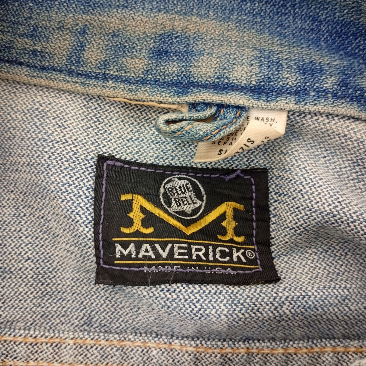 MAVERICK 70s USA製デニムジャケット 古着・中古-3枚目のアイテム画像