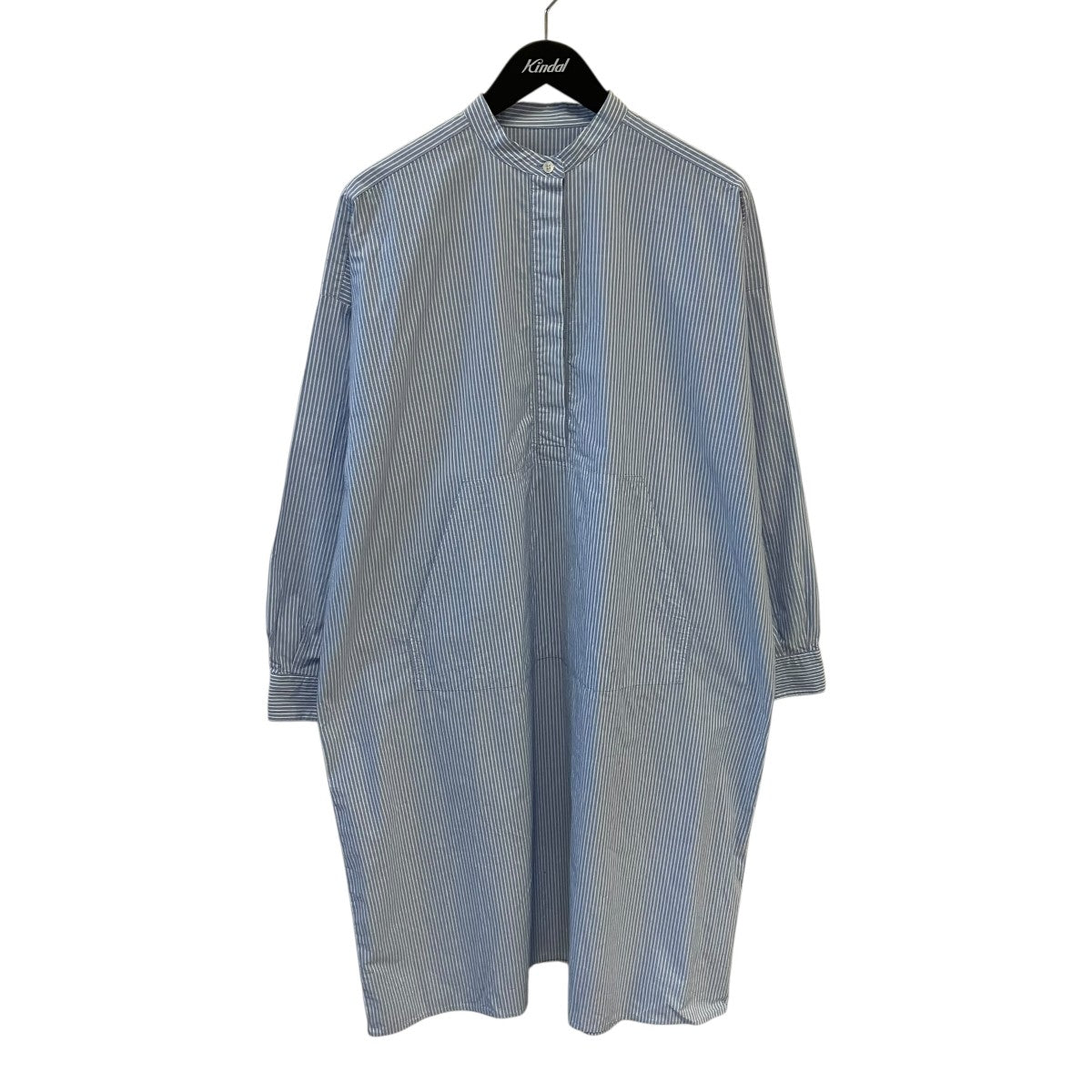 MM6 Maison Margiela 19SSストライプロングスリーブシャツワンピースS52CT0389 古着・中古-1枚目のアイテム画像