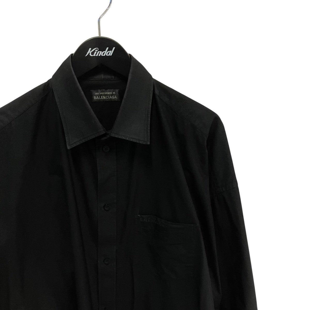 BALENCIAGA オーバーサイズシャツ756313 TNM75 古着・中古-3枚目のアイテム画像
