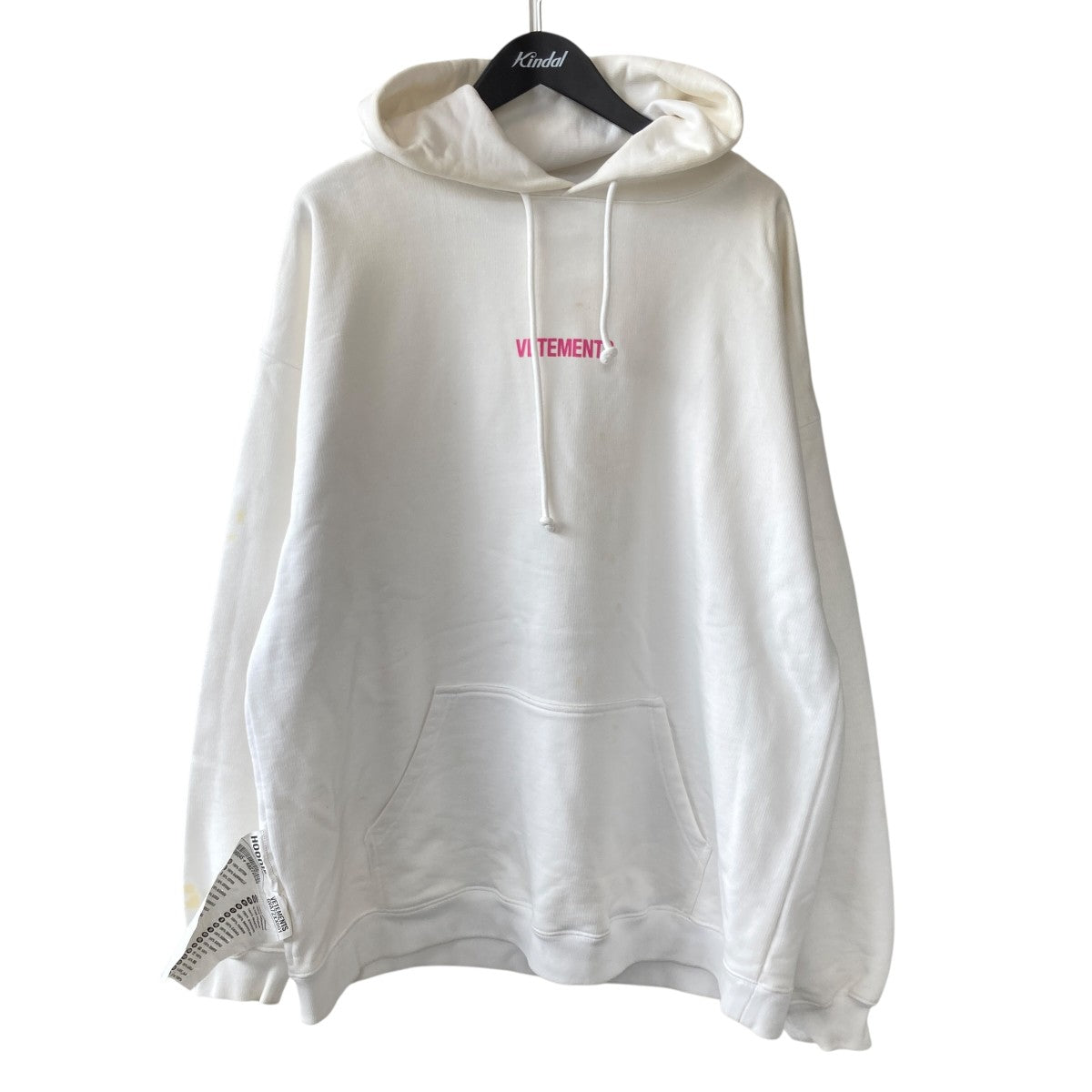 22SS20Logo Label Pullover HoodieプルオーバーパーカーUE52TR380W